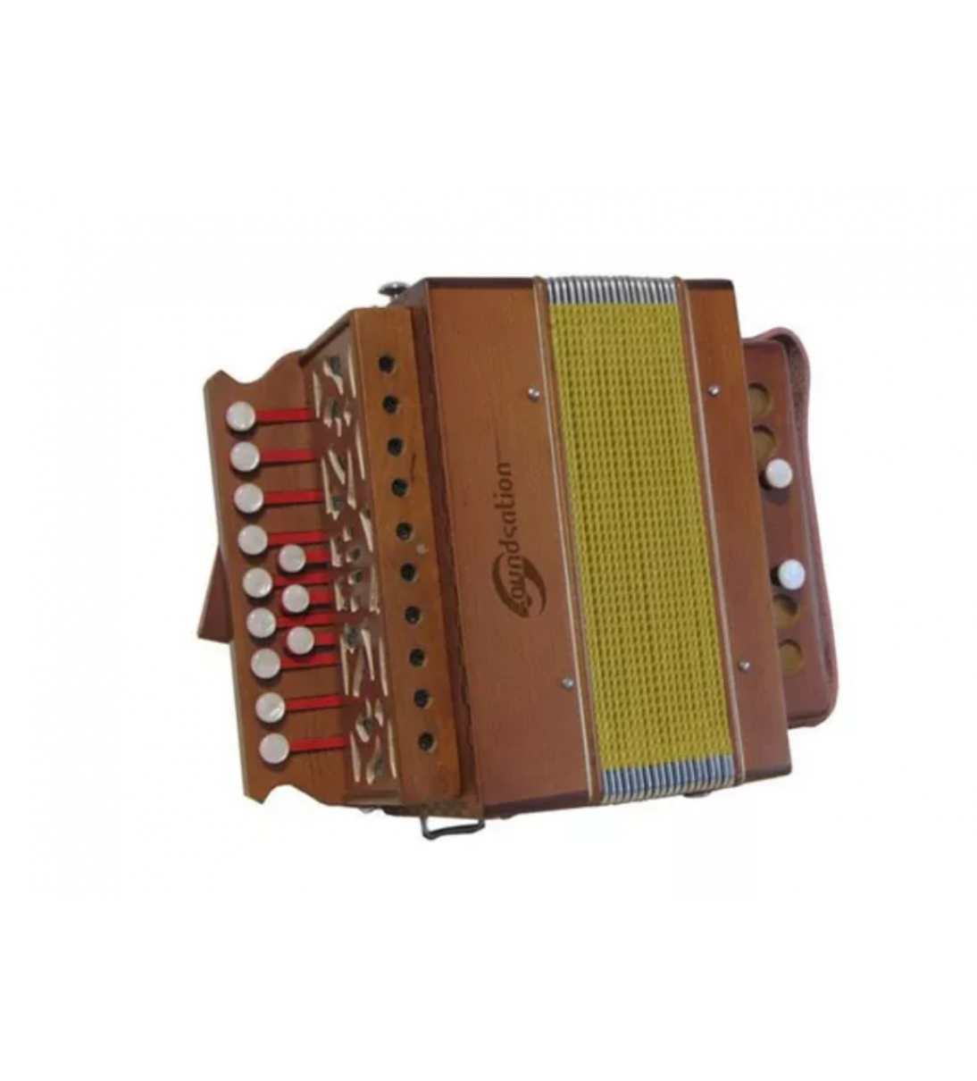 SOUNDSATION Sac-1202d-wd, organetto diatonico in RE con 12 bottoni e 2 bassi